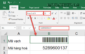 Hướng dẫn cách tạo mã vạch trong Excel, Word đơn giản, dễ dàng