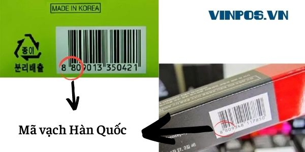 Mã vạch Hàn Quốc bao nhiêu? Cách check mã Hàn Quốc